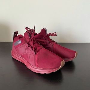 Puma Burgundy Enzos 9.5 LIKE NEW OBO